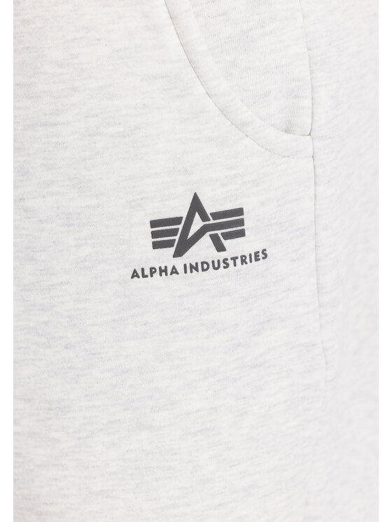 Alpha Industries Alpha Industries Joggery Basic Small Logo Jogger Women Szary Loose Fit