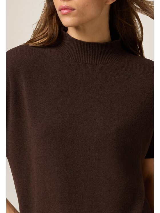 Oltre Oltre Maglione M058E002044N032 Marrone Over Fit