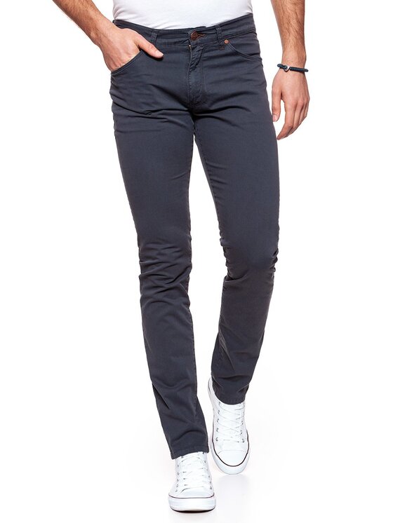 Wrangler Wrangler Pantaloni di tessuto LARSTON Blu Slim Fit