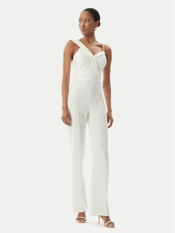 Rinascimento Rinascimento Jumpsuit CFC0019922002 Bianco Regular Fit