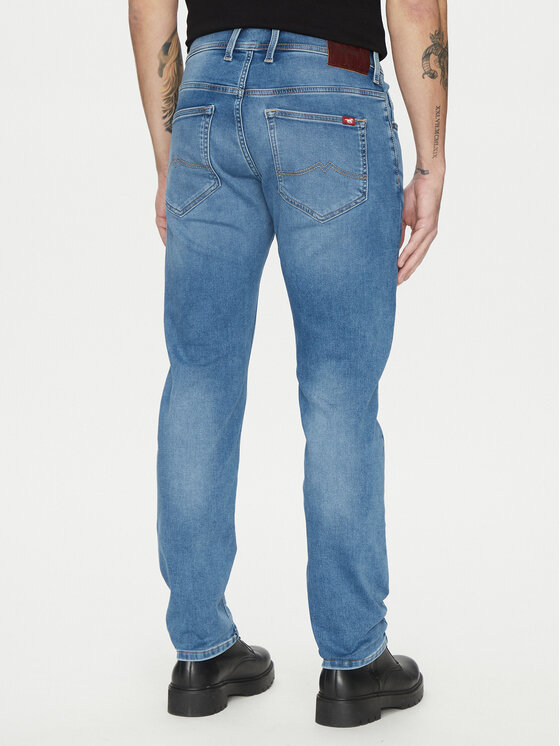 Mustang Mustang Jeansy Oregon 1014374 Niebieski Slim Fit
