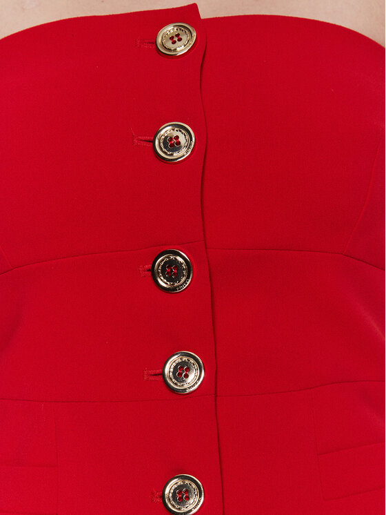 PINKO Pinko Top 100112 7624 Rosso Slim Fit