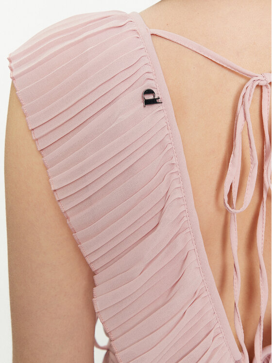 Dixie Dixie Cocktail obleka A319J043 Roza Regular Fit
