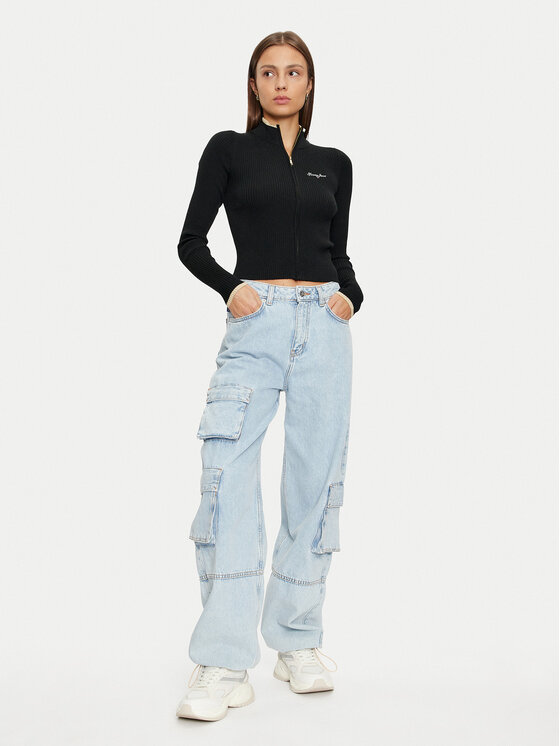 Tommy Jeans Tommy Jeans Светр DW0DW19835 Чорний Slim Fit
