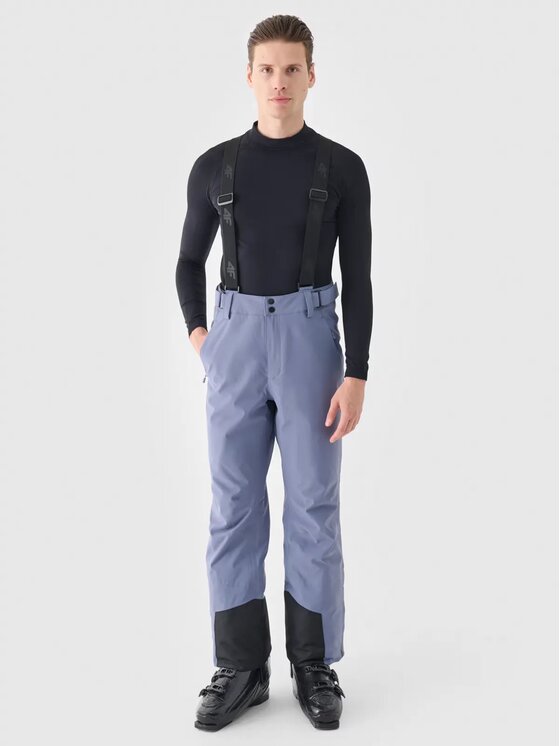 4F 4F Pantaloni da sci 4FWAW24TFTRM0756-32S Blu scuro Regular Fit