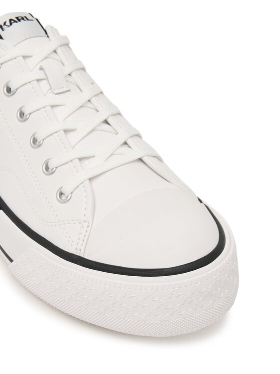KARL LAGERFELD KARL LAGERFELD Sneakers aus Stoff Kampus Max III KL50470N Weiß