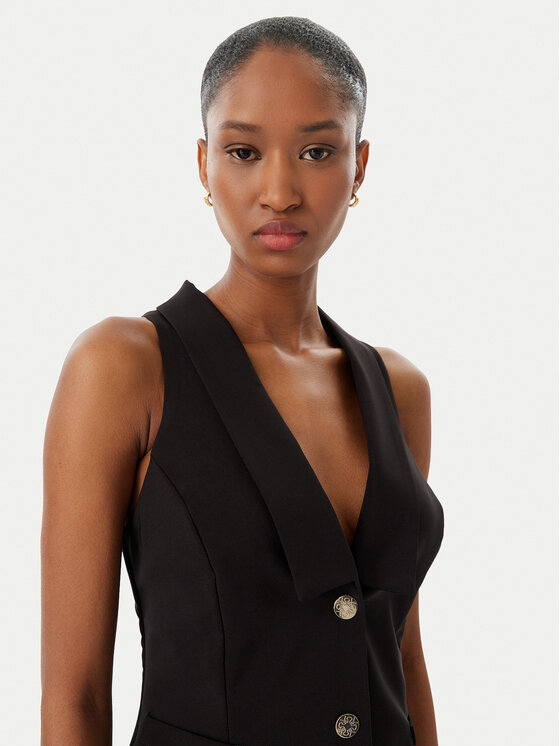 Rinascimento Rinascimento Coctailkleid CFC0019846002 Schwarz Regular Fit