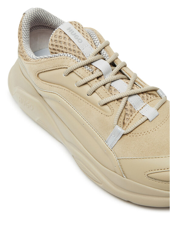 HUGO Hugo Sneakersy Leon Runn 50523838 Beżowy