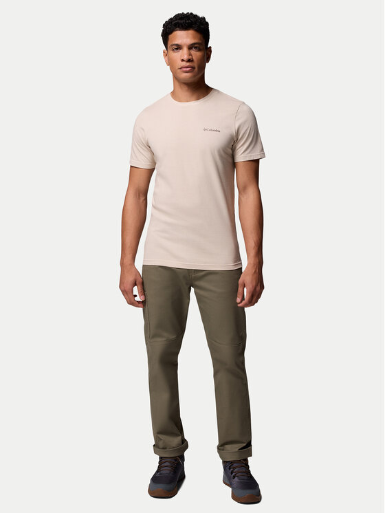 Columbia Columbia T-shirt Rapid Ridge 1934824 Bež Regular Fit