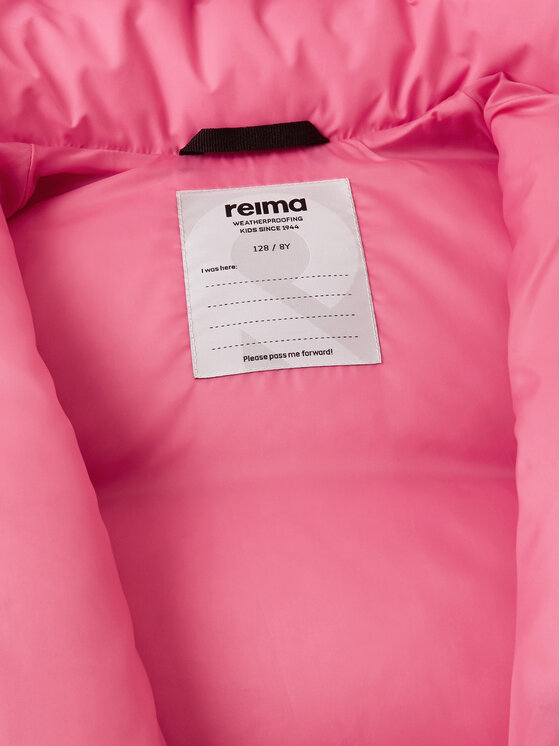 Reima Reima Geacă din puf Paimio 5100282A Roz Regular Fit
