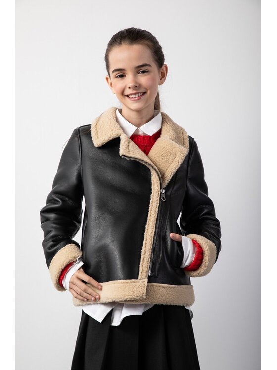 Coccodrillo Coccodrillo Kurtka przejściowa ZC5153101OGJ-021 Czarny Regular Fit