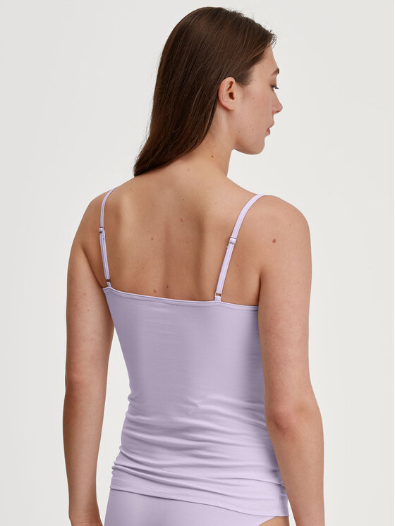 Calida Calida Koszulka piżamowa 11075 Fioletowy Slim Fit