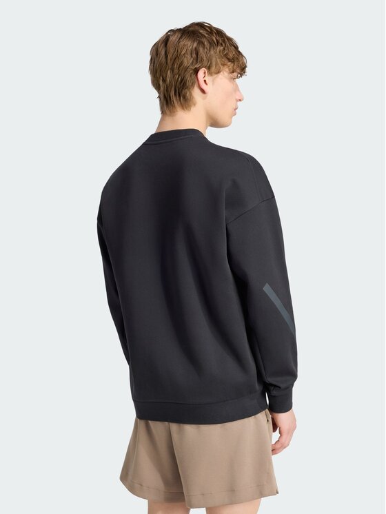 adidas adidas Bluza 165198 Czarny Loose Fit
