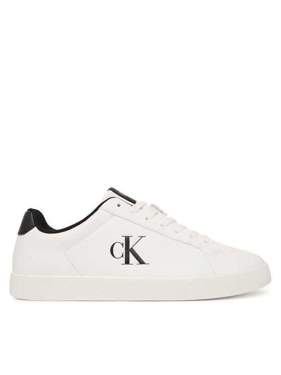 Calvin Klein Сникърси 3 Cupsole Derby Pu Smo HM0HM02458 Бял