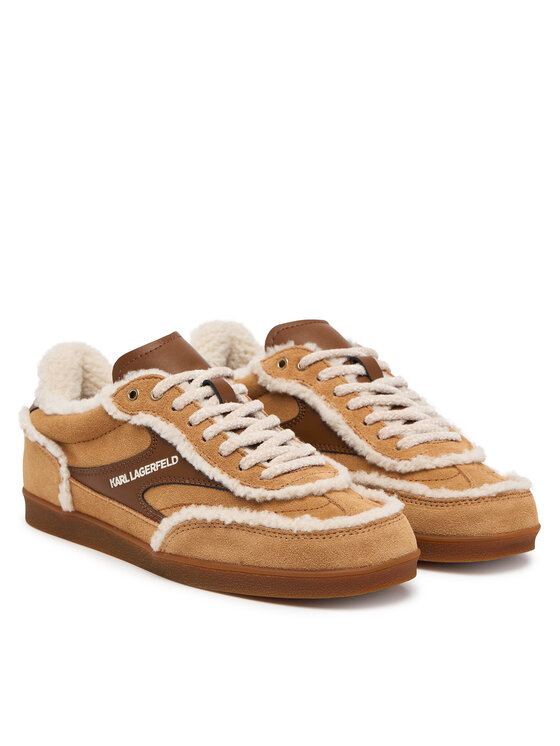 KARL LAGERFELD KARL LAGERFELD Сникърси Kandidate KL63857L Бежов