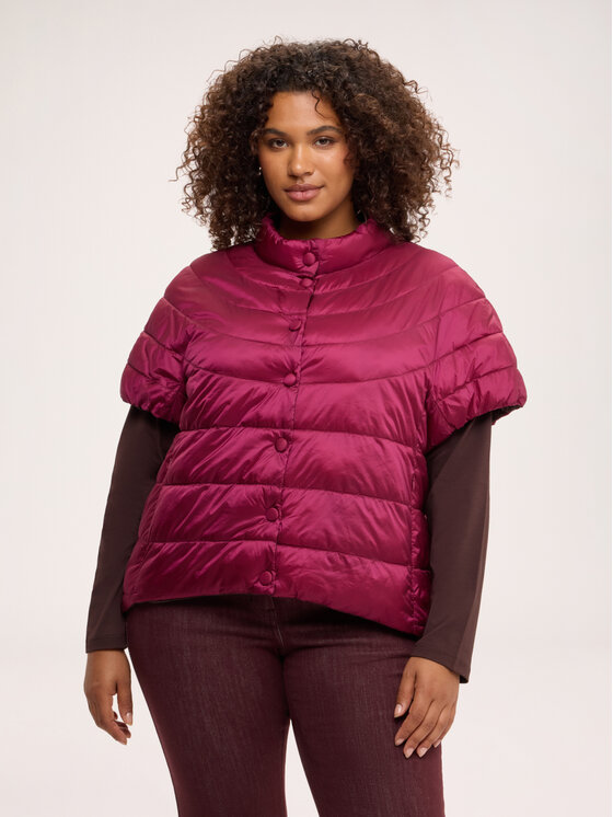 Fiorella Rubino Fiorella Rubino Giubbotto piumino F012T001551N0Z6 Bordeaux Over Fit