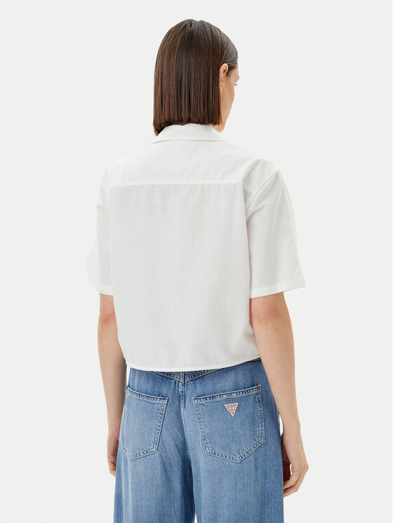 Tommy Jeans Tommy Jeans Košulja DW0DW20286 Écru Regular Fit