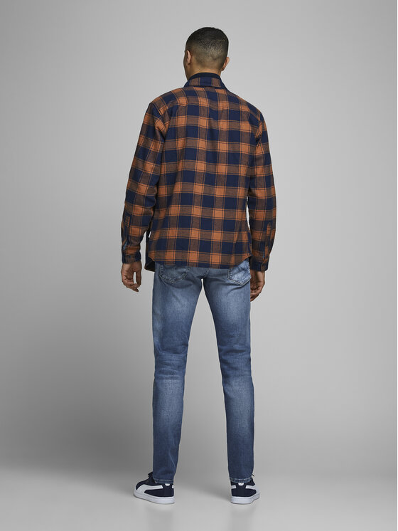 Jack&Jones Jack&Jones Traperice Glenn 12148275 Plava Slim Fit