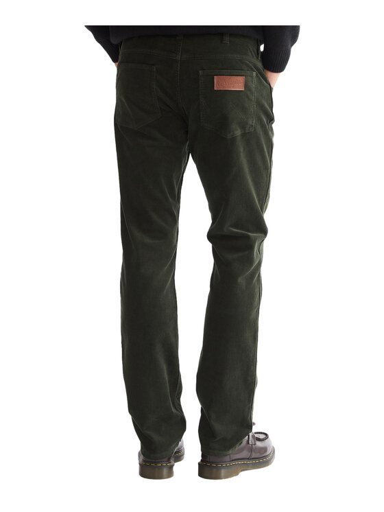 Wrangler Wrangler Spodnie materiałowe 112386858 Zielony ciemny Regular Fit