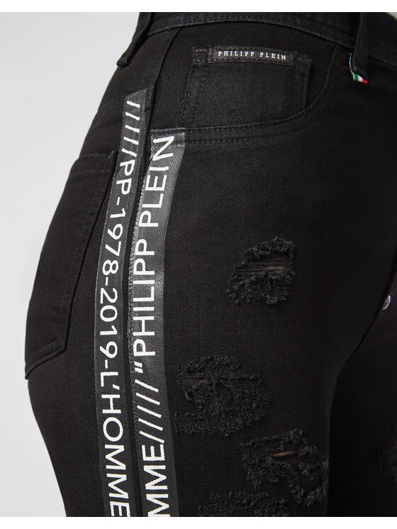 PHILIPP PLEIN PHILIPP PLEIN Jegginsy 30898 Czarny