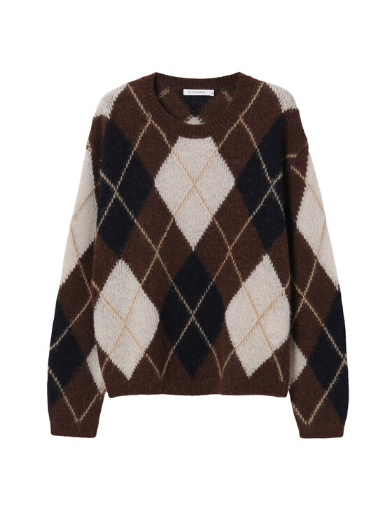 TATUUM TATUUM Sweter LOREMA Kolorowy Classic Fit