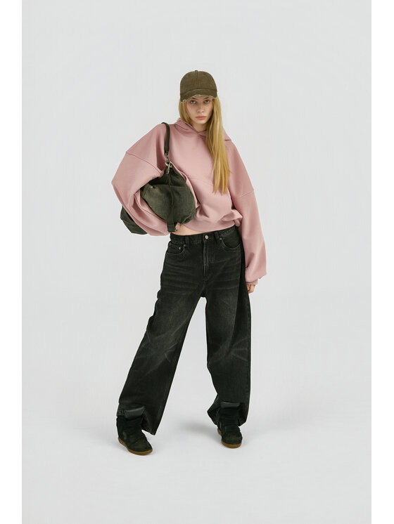 2005 2005 Bluza Uniform Różowy Oversize