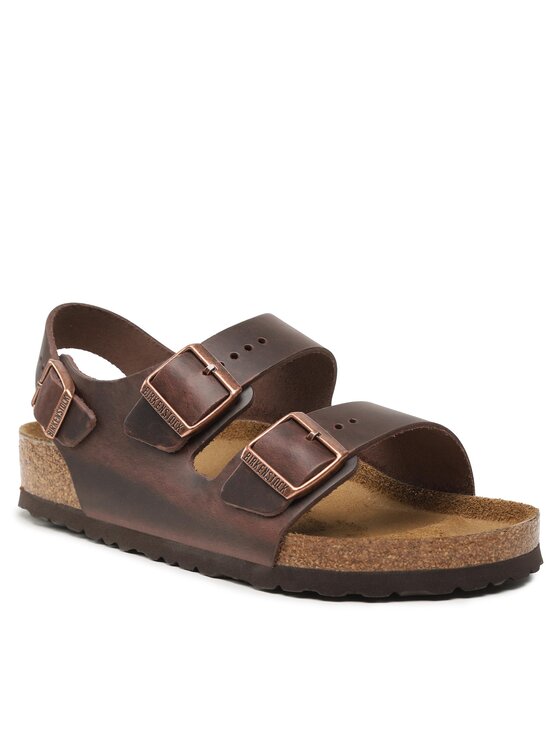 Birkenstock Birkenstock Sandále Milano 34871 Hnedá