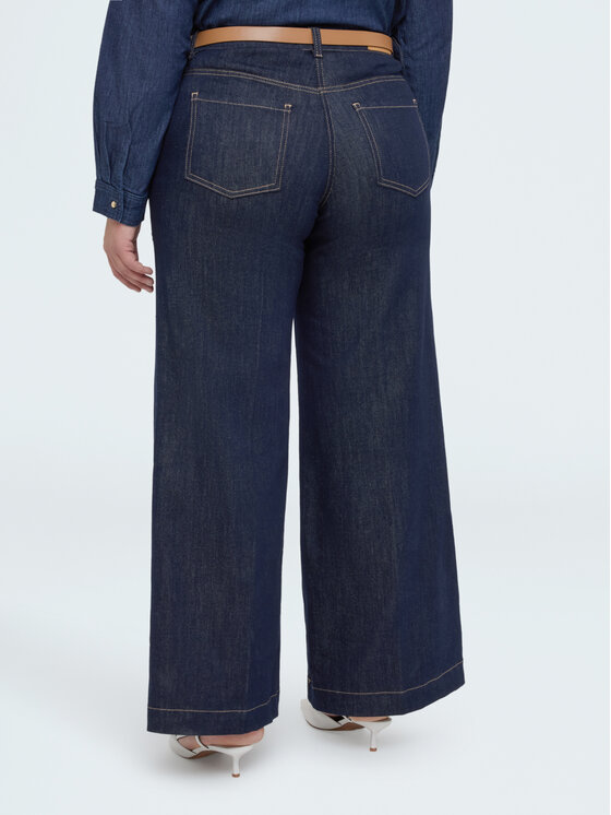 Fiorella Rubino Fiorella Rubino Jeansy P463T405248N034 Niebieski Regular Fit
