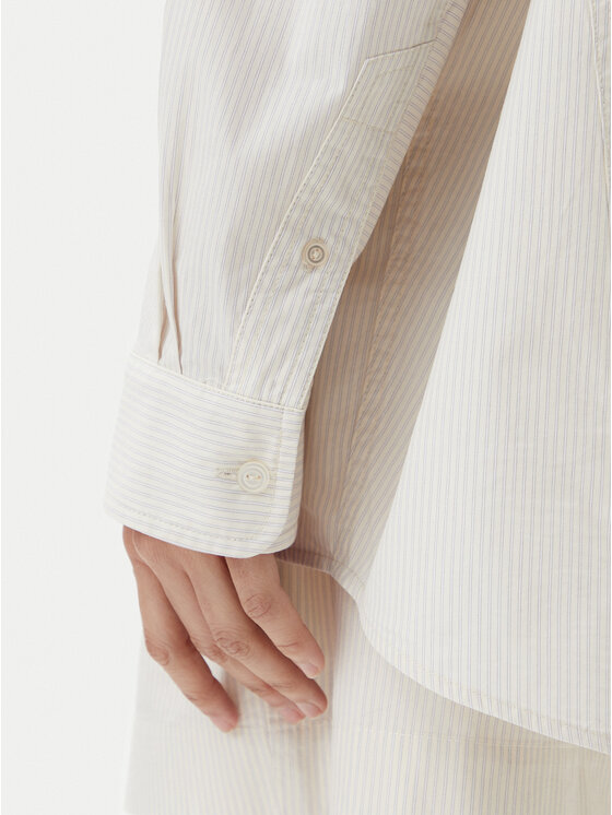 Herskind Herskind Marškiniai Lex 5567172 Écru Relaxed Fit