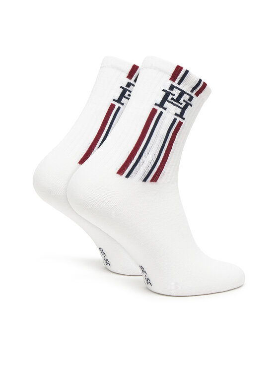 Tommy Hilfiger Tommy Hilfiger Dlouhé ponožky 701236331 Tmavomodrá