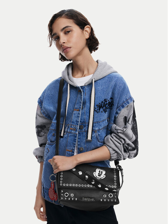 Desigual Desigual Rankinė Mickey Mouse 25SAXP74 Juoda