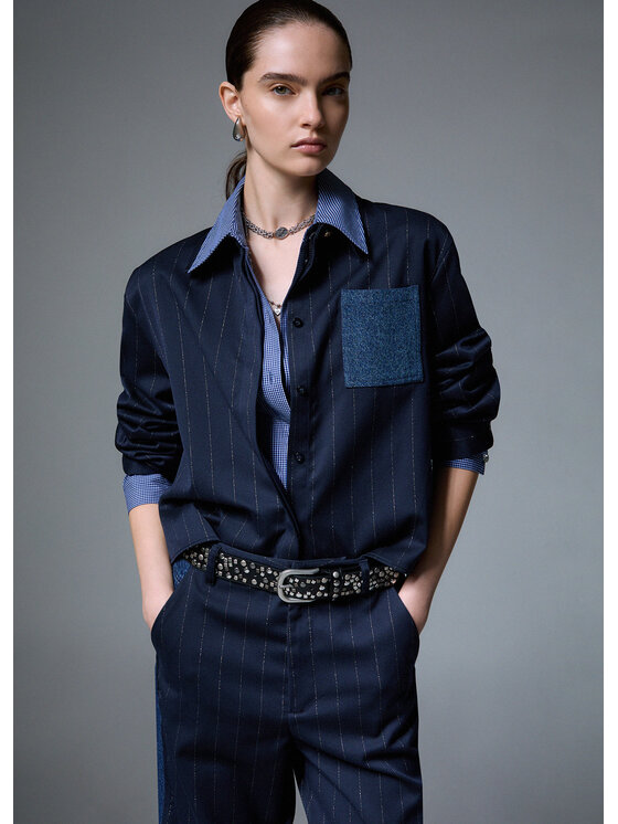 Liu Jo Liu Jo Camicia WF6240T731AL9232 Azzurro chiaro Regular Fit