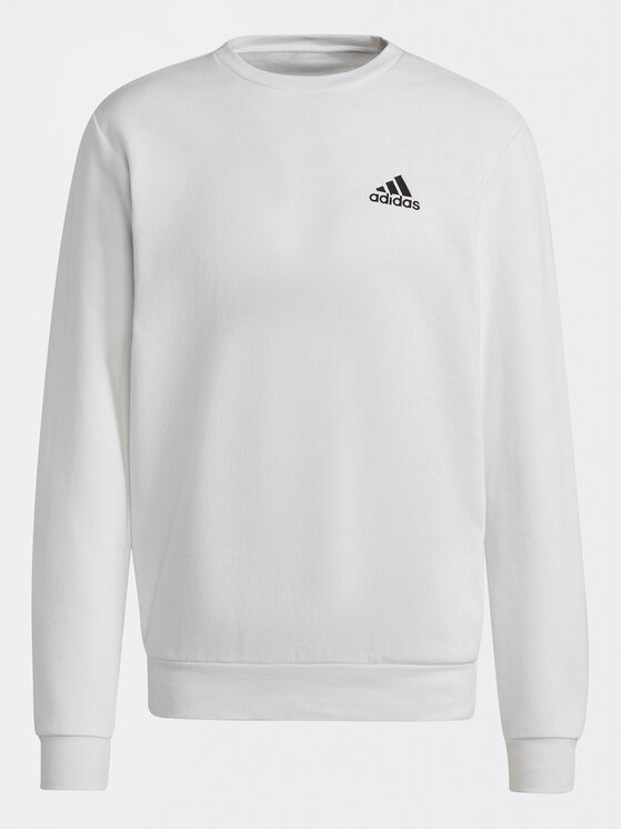 adidas adidas Μπλούζα Essentials H12220 Λευκό Regular Fit