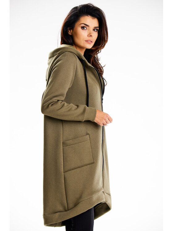 Infinite You Infinite You Bluza M334 Khaki Basic Fit