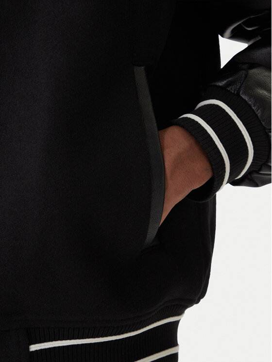 Tommy Jeans Tommy Jeans Bomberjacke DM0DM22439 Schwarz Regular Fit