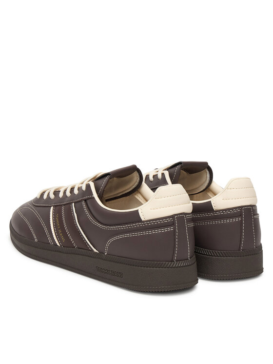 Tommy Jeans Tommy Jeans Sneakers The Greenwich Edge Stitching EM0EM01708 Marrone