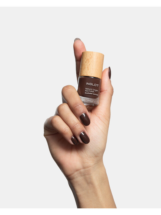 INGLOT INGLOT Natural Origin Lakier do paznokci Deep Chocolate 057