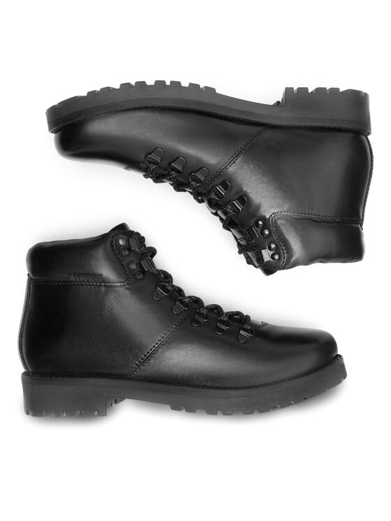 Badura Badura Schnürschuhe BOWER-08 MI08 Schwarz