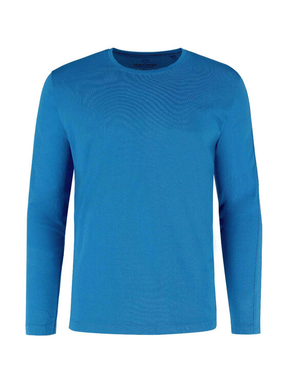 Volcano Volcano Longsleeve L-GEX Niebieski Regular Fit