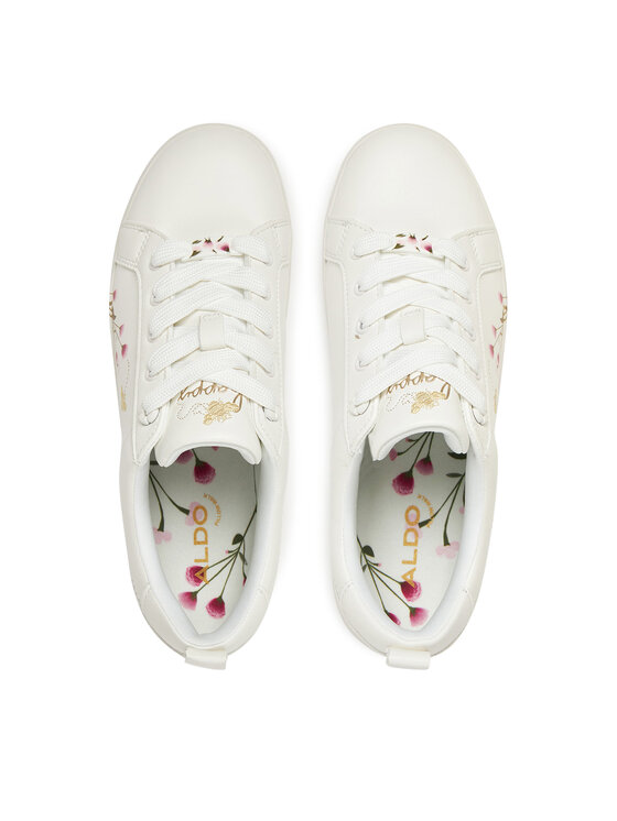 Aldo Aldo Sneakersy Wild Flowers 13918565 Bílá