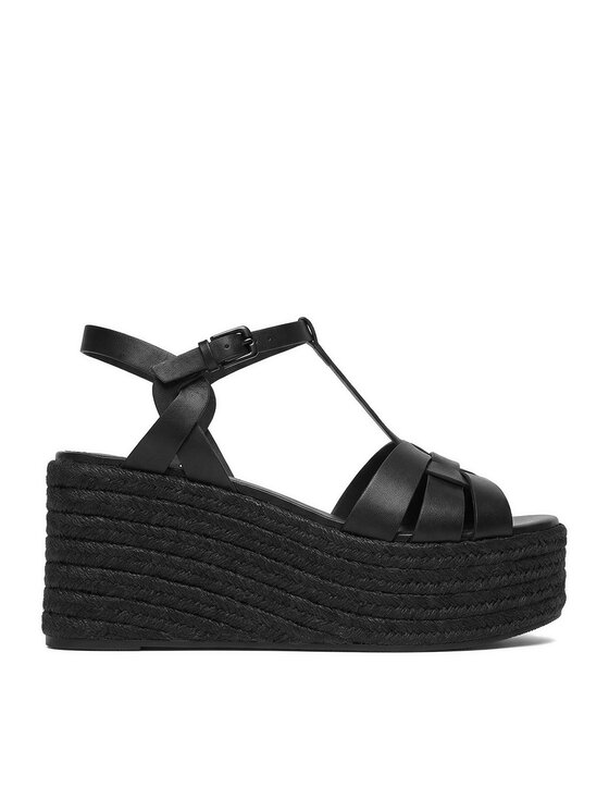 Badura Badura Espadrilles EO-AMARI-LT0228-26-805 Fekete