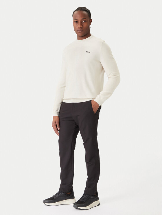 BOSS BOSS Pullover Momentum-X CN 50547507 Écru Regular Fit