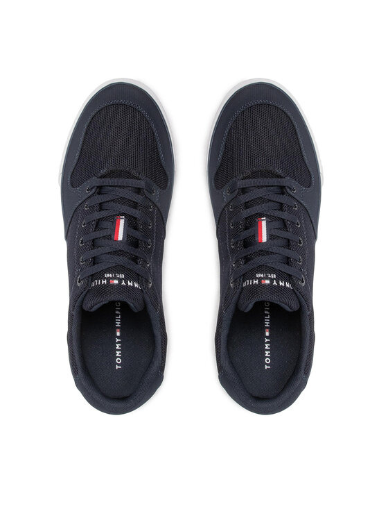 Tommy Hilfiger Tommy Hilfiger Snīkeri Core Mix Mesh Vulc FM0FM04035 Tumši zils