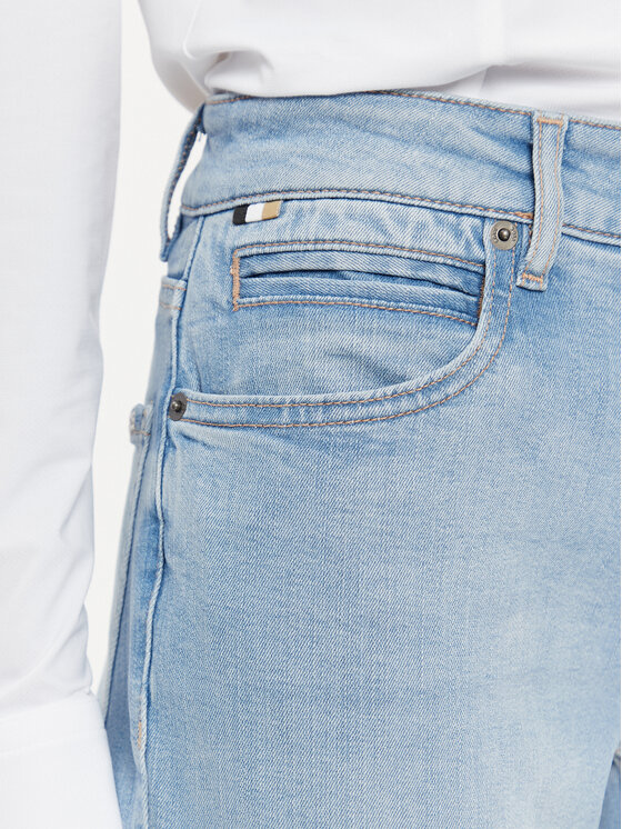 BOSS Boss Jeans hlače Jackie 50509294 Modra Slim Fit