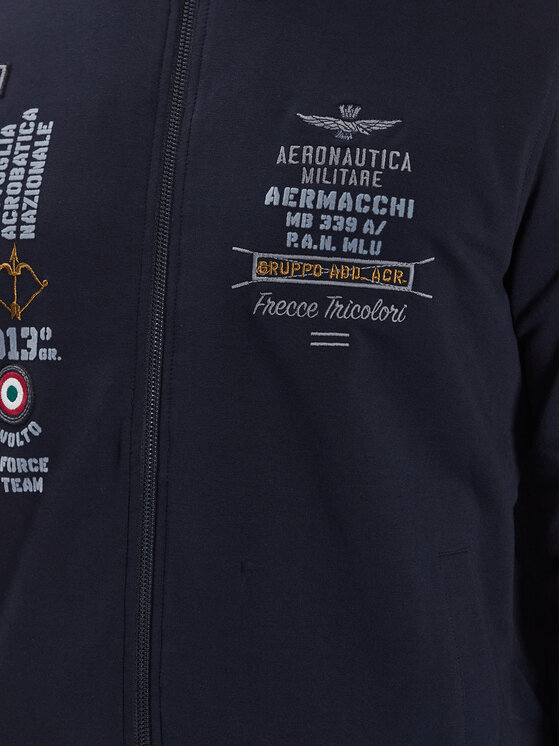 Aeronautica Militare Aeronautica Militare Μπλούζα 231FE1766F419 Σκούρο μπλε Regular Fit