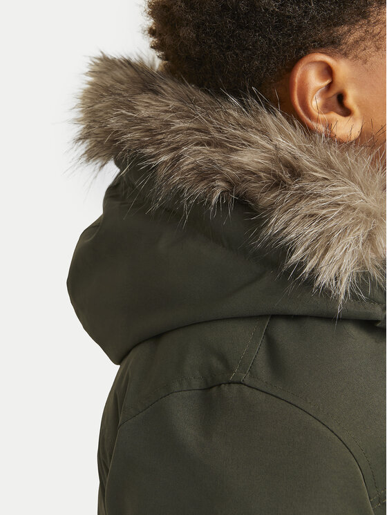 Jack&Jones Junior Jack&Jones Junior Зимно яке 12258512 Зелен Regular Fit