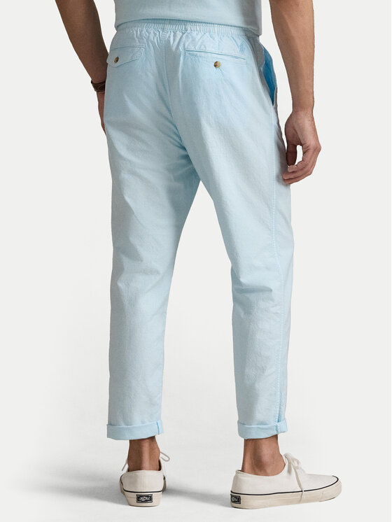 Polo Ralph Lauren Polo Ralph Lauren Bavlnené nohavice 710958589005 Modrá Classic Fit