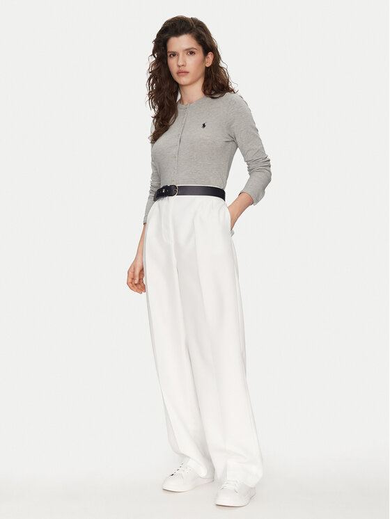 Polo Ralph Lauren Polo Ralph Lauren Kardigāns 211941175001 Pelēks Slim Fit