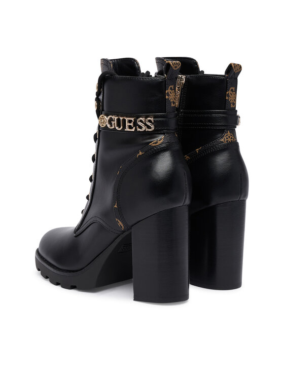 Guess Guess Čizme FLFNEE ELE10 Crna
