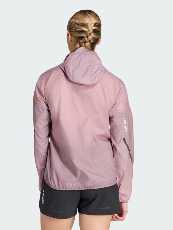 adidas adidas Wiatrówka 161981 Fioletowy Slim Fit